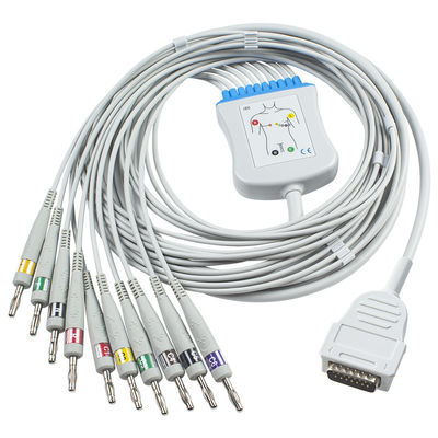 Mortara direkter Burdick schließen Banane 4,0 EKG 7704 Kabel 10Lead der EKG Kabel-012-0844-01 Eklipse-400 der Atrium-3100 Premier-IEC an