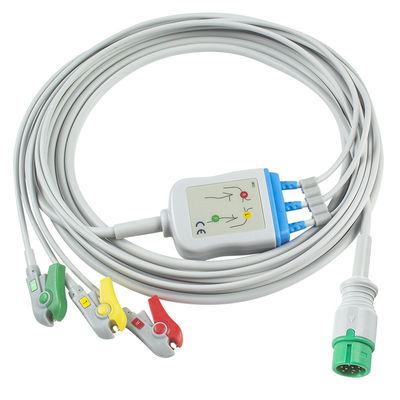 Yonker ein Stück EKG-Kabel und Leitungen 9Pin EKG-Kabel 3Kanal EKG-Kabel