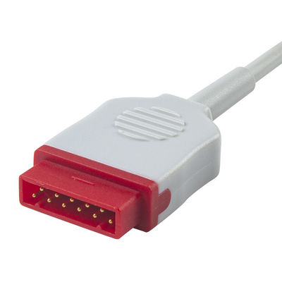 GE IBP-Adapterkabel 2016997-003 2016997-004 11-Pin-zu-Dual-Utah-Konnektor-Transducer-Verlängerungskabel