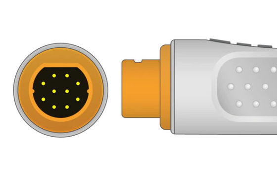 S-iemens/Draeger Dual IBP Adapter Kabel 10 bis 7 Pins IBP Verlängerungskabel