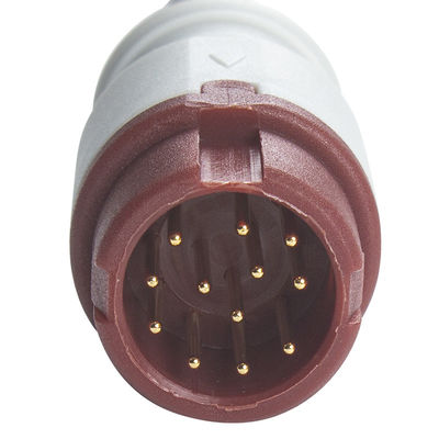 P-Hilips Dual IBP Adapterkabel mit 12-Pin-Anschluss, 0,3 Meter Länge und TPU-Material für medizinische Verwendung