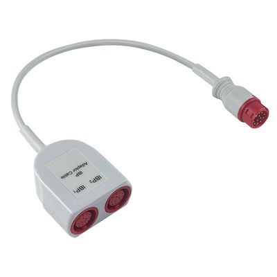 Mindray 12-Pin-zu-Dual-IBP-Adapterkabel Mindray 12-Pin-Verlängerungskabel