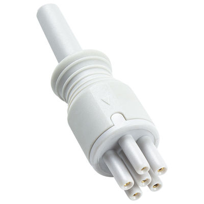 Für Omron > Colin Kompatibles EKG-Kabel mit direktem Anschluss und Leitungen 5Lead IEC Grabber