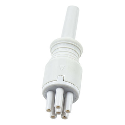 Für Omron > Colin Kompatibles EKG-Kabel mit direktem Anschluss und Leitungen 5Lead IEC Grabber