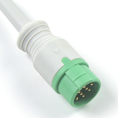 Kontron-Pfeil-kompatibles EKG-Kabel mit direktem Anschluss und Leitungen für 5Lead IEC Grabber