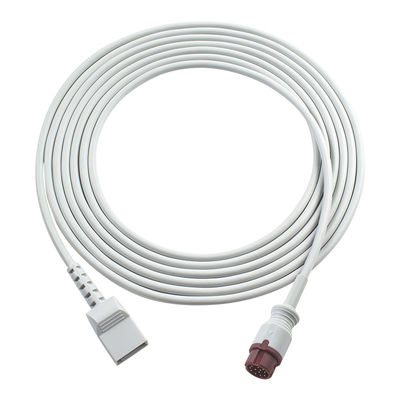 Mindray Datascope kompatibel IBP Adapter Kabel 12 Pins zu Utah Stecker BeneView T1 T7 iMEC 10 15