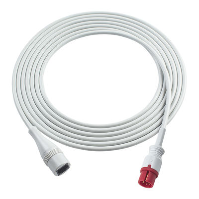 AAMI IBP Adapter-Verlängerungskabel 6pins zum Edward Connector Welch Allyn Propaq 102 104 106 205 Encore 106EL