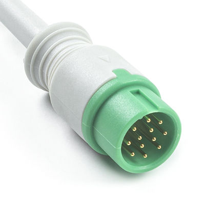 Für Biolight Q3 EKG-Kabel für Biolight Q5 A Q S Serie 3 Lead IEC Grabber In Oximax Tech