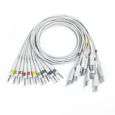 Norav Quark C12x diagnostische EKG 12 Blei-Stresstest Kosmetische EKG mit TPU-Patientkabel