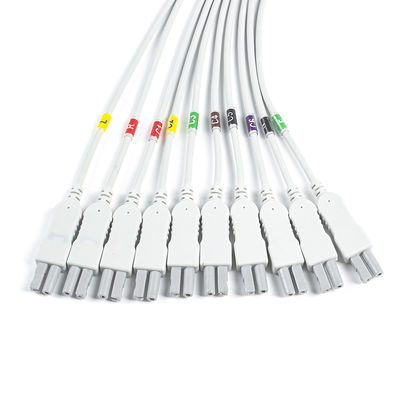 Norav Quark C12x diagnostische EKG 12 Blei-Stresstest Kosmetische EKG mit TPU-Patientkabel