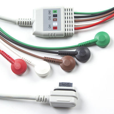 ECG-Kabel 5Lead Holter GE Seer EKG 2008594-001 Kabel kompatibel mit GE SEER LIGHTR