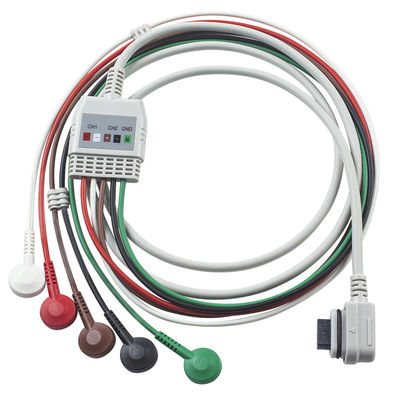 ECG-Kabel 5Lead Holter GE Seer EKG 2008594-001 Kabel kompatibel mit GE SEER LIGHTR