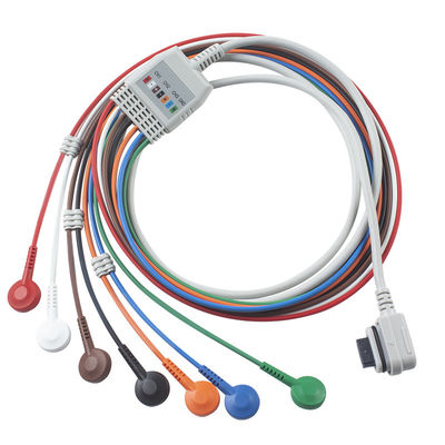 2008594-002 7-Lead-EKG-Telemetrie Patientenkabel Seher Licht kompatibel GE Gesundheitswesen