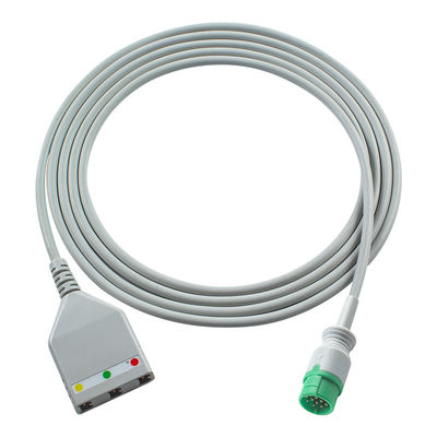 Kontron EKG-Stammkabel LLstyle 3-adriges Kabel 2,5 m