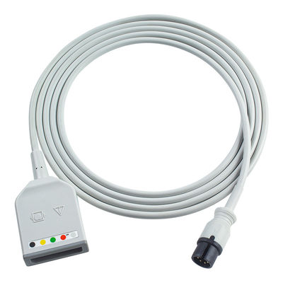 Mindray Datascope AAMI 6Pin Connector 5Lead EKG Trunk Adapter Kabel 0010-30-12377 EV 6102 EKG Erweiterungskabel Euro Style