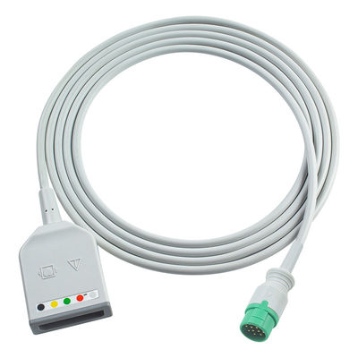 Fukuda Denshi 12Pin 5Lead EKG Trunk Adapter Kabel Dynascope DS-7100 EKG Erweiterung Kabel Euro Stil