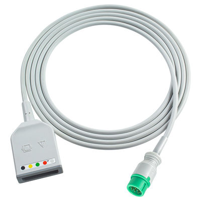 Mindray Datascope 12Pin 5Lead-EKG-Rumpfadapterkabel 0010-30-42719 009-004728-00 EKG-Verlängerungskabel