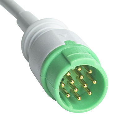 Biolight 12-Pin-EKG-Kernadapterkabel EKG-Kabel M7000 M8000A M8500 M9500 EKG-Verlängerungskabel