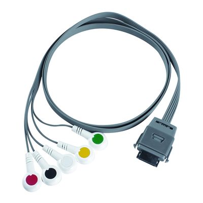 TPU Edan 5Lead EKG Holter Kabel IEC Snap Haltbarkeit 24 Monate für Biomedizinisches Instrument