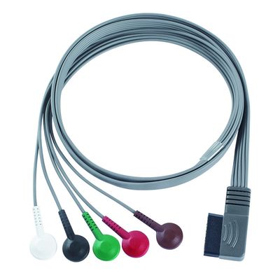 Kompatibel mit PH EKG Telemetrie Leadwire - M4725A EKG Holter Kabel 350-0173-03 für Zymed DigiTrak-Plus
