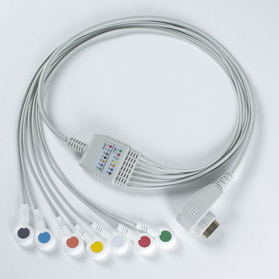EKG-Kabel für DMS 300-3A, EKG 7 Blei Holter DMS-Kabel EKG DMS Holter