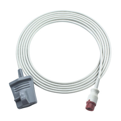 Kompatible Biolight S12 Erwachsene Gummi Spitze SpO2 Sensor Biolight M12 S M Serie 9Pin 3.0M