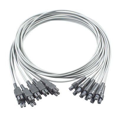 Kompatibles GE Cam 14 Belastungstestkabel 10/14 Blei-EKG-Monitorkabel zur Diagnostik