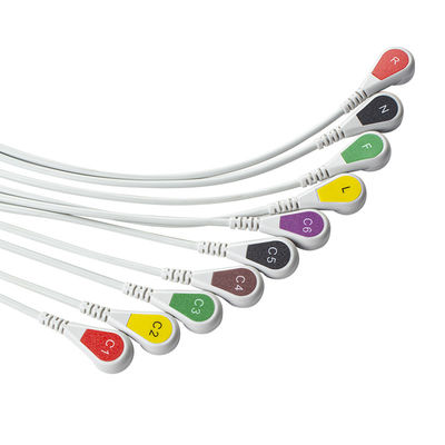 Kompatible P-Hilips Trim 10Lead EKG Kabel IEC Schnitt für PageWriter Trim I, PageWriter Trim II