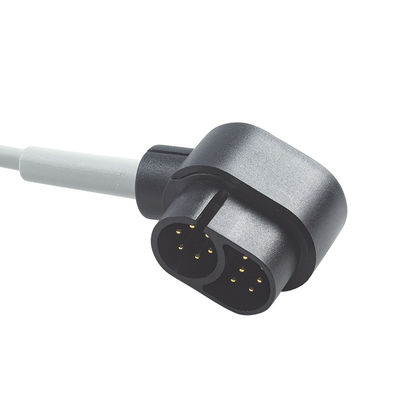4 Blei-EKG-Kabel für Welch Allyn 1500 IEC Grabber 24 Monate Haltbarkeit kompatibel