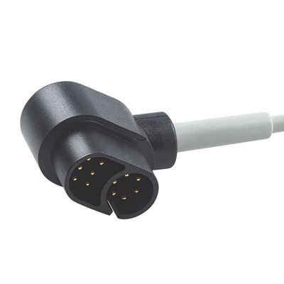 4 Blei-EKG-Kabel für Welch Allyn 1500 IEC Grabber 24 Monate Haltbarkeit kompatibel