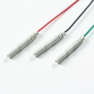Kompatibles EKG-Kabel zum Tier Din Typ zum Tier Grabber 3Lead