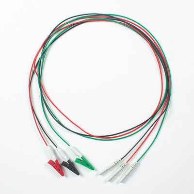 Kompatibles EKG-Kabel zum Tier Din Typ zum Tier Grabber 3Lead