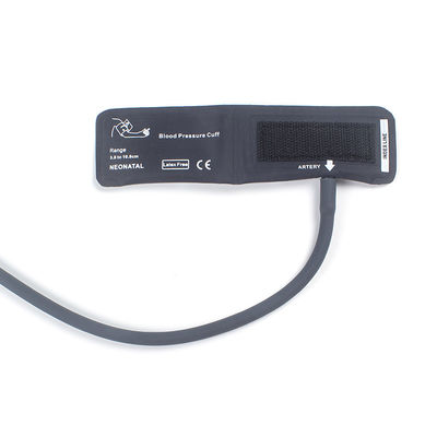 Neugeborener NIBP Manschette Blaselose Einleiter 5,8-10,8 cm Nylonmanschette