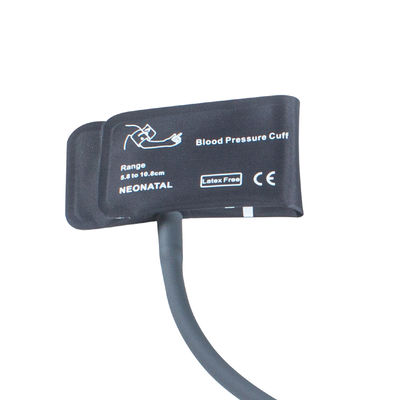 Neugeborener NIBP Manschette Blaselose Einleiter 5,8-10,8 cm Nylonmanschette