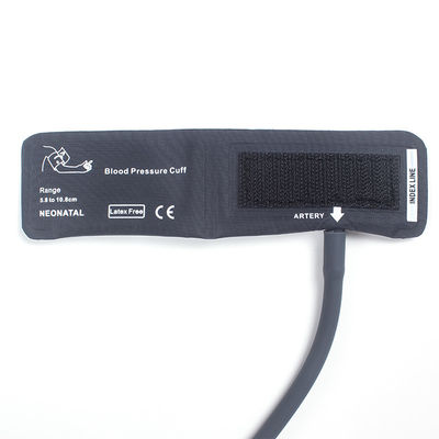 Neugeborener NIBP Manschette Blaselose Einleiter 5,8-10,8 cm Nylonmanschette