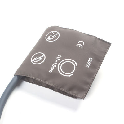 Mehrfachverwendbare Kleinkinder-NIBP-Manschetze Einzelröhre 10-15 cm TPU-Manschetze Braun M1571A 989803104141