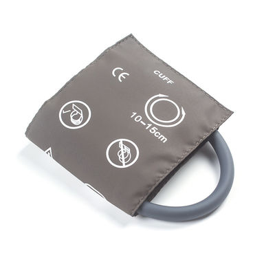 Mehrfachverwendbare Kleinkinder-NIBP-Manschetze Einzelröhre 10-15 cm TPU-Manschetze Braun M1571A 989803104141