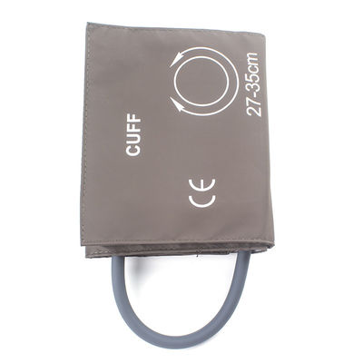 Kleine Erwachsene NIBP Manschette Einzelrohr 20,5-28cm TPU Manschette Braun M1573A 989803104161