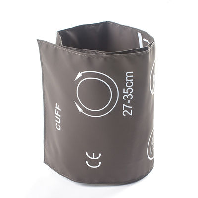 Kleine Erwachsene NIBP Manschette Einzelrohr 20,5-28cm TPU Manschette Braun M1573A 989803104161