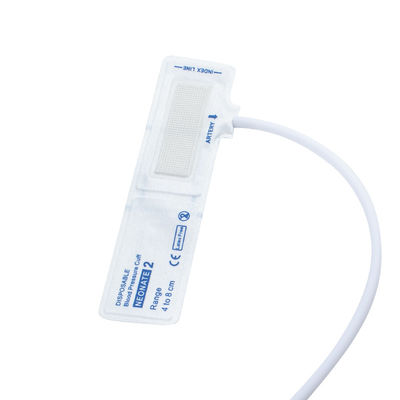 Einweg-Neugeborenen-NIBP-Manschette ohne Latex, Einzelröhre Größe 2 4-8 cm