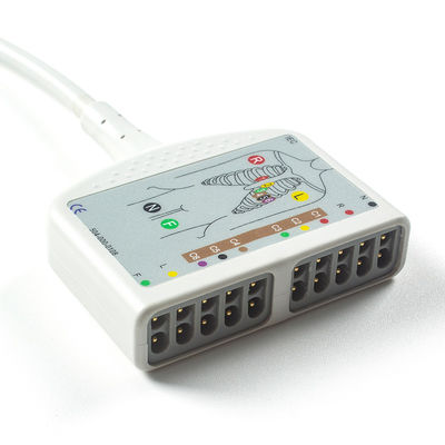 Latexfreies 15Pin 10Lead-EKG-Rumpfkabel IEC/AHA für 108 109 110