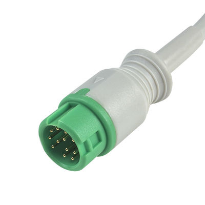 TPU Dynascope DS-5100E 12Pin EKG-Patientenkabel 10Lead für Erwachsene/Kinder