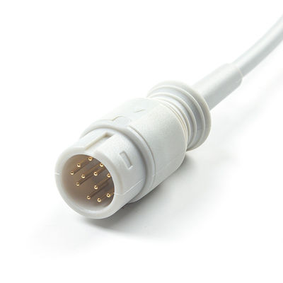 Graue Neugeborene-SPO2-Sonde für Medetec England SPO2-Sensor 12Pin 3,0M