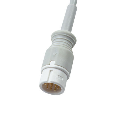 Graue Neugeborene-SPO2-Sonde für Medetec England SPO2-Sensor 12Pin 3,0M