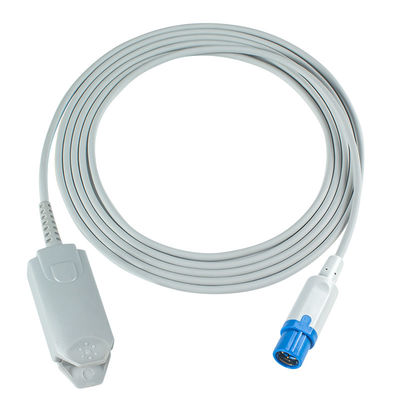 Grauer Draeger-kompatibler SpO2-Sensor mit direktem Anschluss für Infinity Delta 7Pin Haltbarkeit 24 Monate