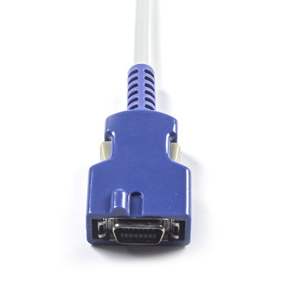 Halbfertiger SpO2-Sensor 3M für C-ovidien N-ellcor Pulsoxymeter Kabel 100g Gewicht und DB 14-Pin Purple Connector
