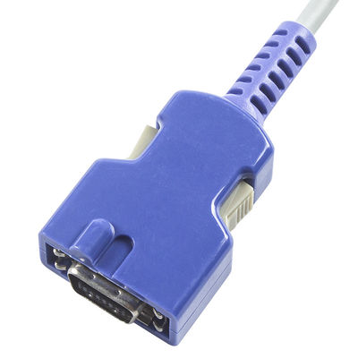 Halbfertiger SpO2-Sensor 3M für C-ovidien N-ellcor Pulsoxymeter Kabel 100g Gewicht und DB 14-Pin Purple Connector