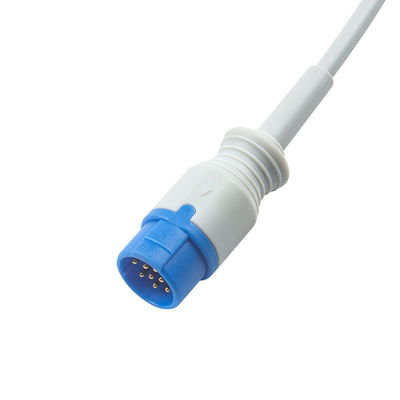 Biolight Wiederverwendbarer SpO2-Sensor M900 M7000 M9500 Digitale Fingerclip für Erwachsene 12Pin 3.0M