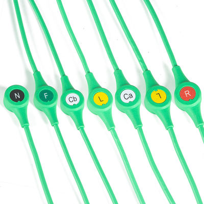 MS14682 EKG Kabel Drager EKG Einpins Monolead 6Lead Leadwires IEC Snap