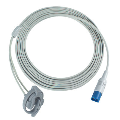 Spin 8Pin Erwachsener Soft Tip SpO2 Sensor 3,0M